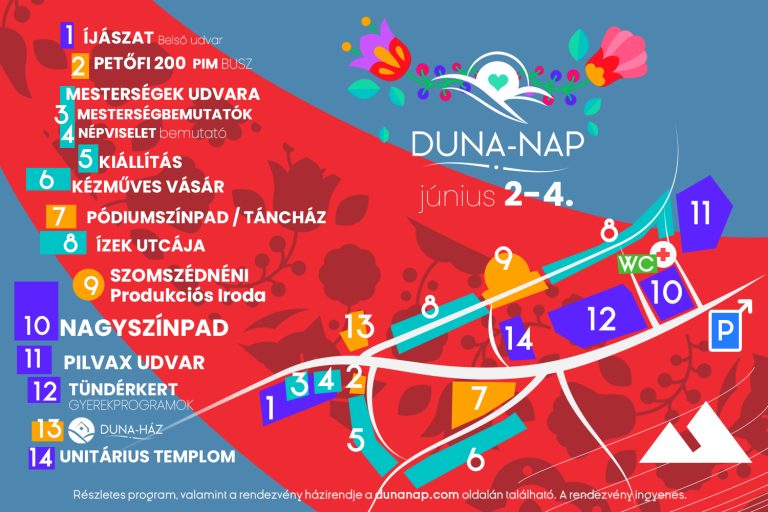 DUNA NAP - TÉRKÉP